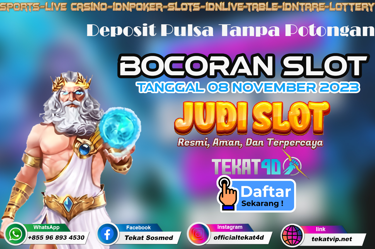 PREDIKSI SLOT TEKAT4D TANGGAL 08 NOVEMBER 2023