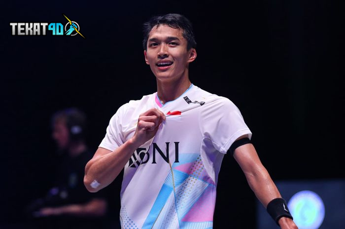 Tunggal putra Indonesia, Jonatan Christie, menyusul Anthony Sinisuka Ginting lolos dari babak pertama Kejuaraan Asia 2024.